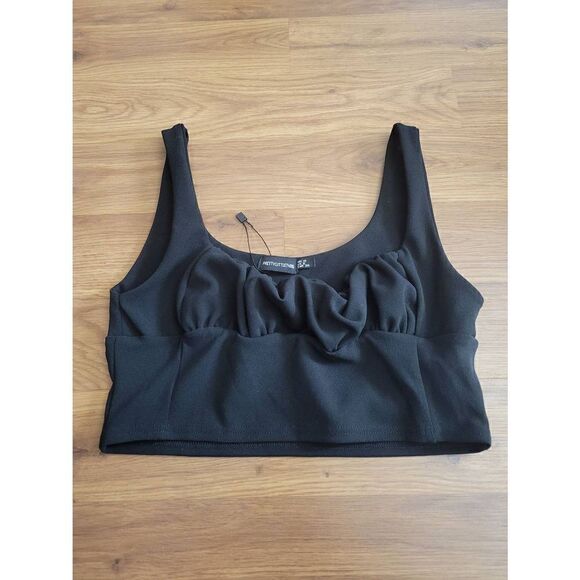 Pretty Little Thing Women's Crop Top Size 6 - Picture 1 of 6